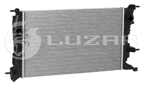 LRC0902 LUZAR Радиатор охлаждения Megane 1.2/1.4/1.5 (08-) АКПП/МКПП (LRc 0902) Luzar
